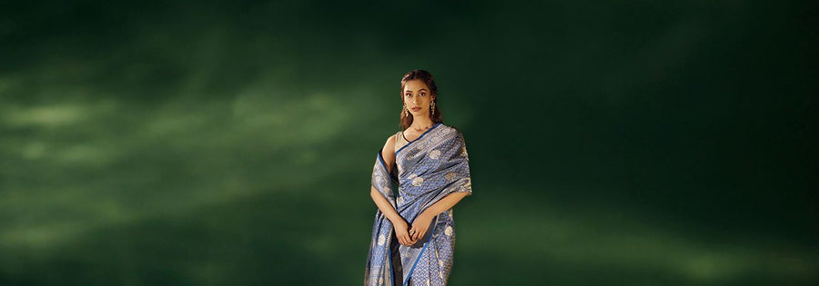 Buy Authentic Banarasi Cotton Sarees