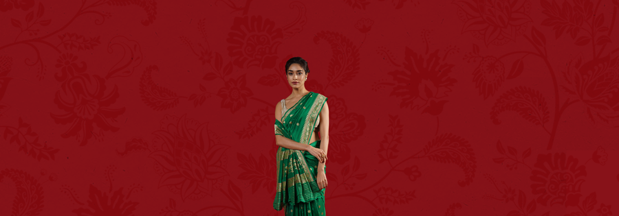 Why Banarasi Pure Silk Sarees by Ratanshi Kheraj Are Perfect for Festive Winter Weddings