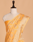 Golden Jaal Saree in Muslin Silk