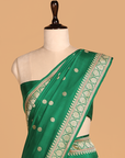 Green Butti Saree in Silk