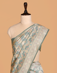 Jade Green Jaal Saree in Silk