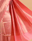 Pink Brocade Saree in Silk