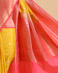 Mustard Butti Saree in Silk