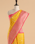 Mustard Butti Saree in Silk