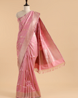 Pink Butta Saree in Silk