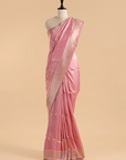 Pink Butta Saree in Silk