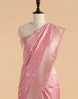 Pink Butta Saree in Silk