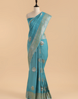 Peacock Butta Saree in Georgette Tussar