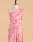 Lavender Butta Saree in Silk