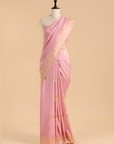 Pink Butta Saree in Silk