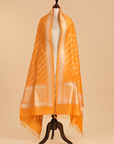 Golden Dupatta in Silk