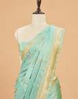 Sea Green Butta Saree in Silk