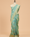 Sea Green Butta Saree in Silk