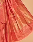 Peach Butta Saree in Silk