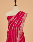 Majenta Jaal Saree in Georgette Tussar