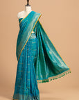 Peacock Jamdani Silk Saree